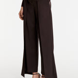 Ani Brown Wool Trousers