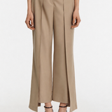 Ani Beige Wool Trousers