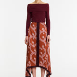 Nuard 100% Silk Skirt