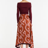 Nuard 100% Silk Skirt