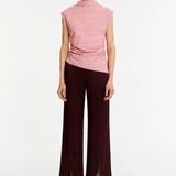 Pantalon Syune Prune en soie