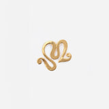 Single Marmare vermeil earring
