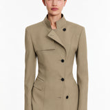 Anoush Beige Wool Jacket