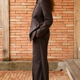 Ani Brown Wool Trousers